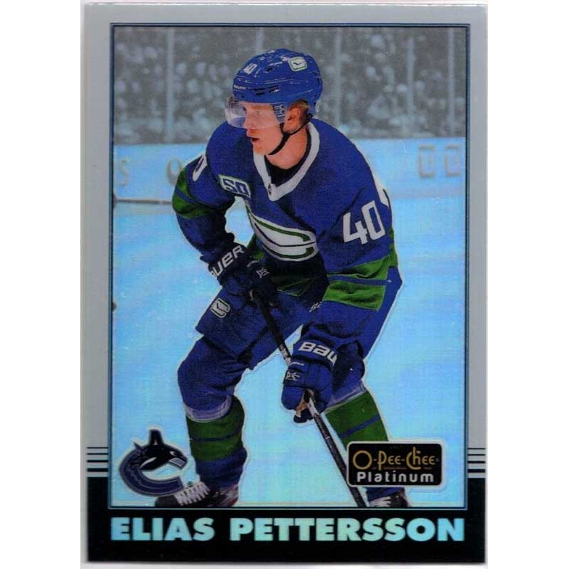 Elias Pettersson 2020-21 O-Pee-Chee Platinum Retro Rainbow #R9