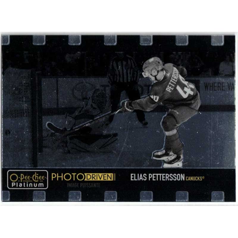 Elias Pettersson 2020-21 O-Pee-Chee Platinum Photo Driven #PD4