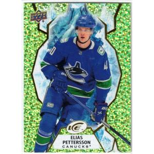 Elias Pettersson 2021-22 Upper Deck Ice Green #41