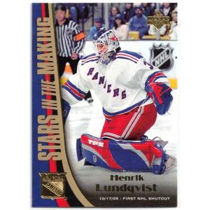 Henrik Lundqvist 2005-06 Upper Deck Stars in the Making #SM6