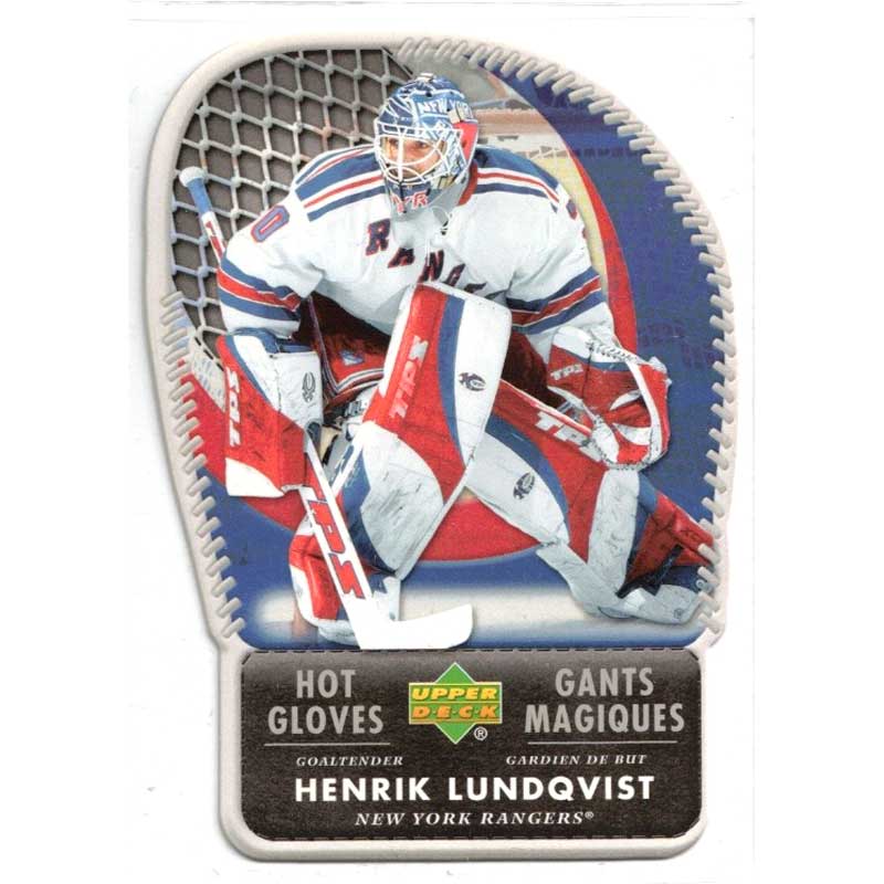 Henrik Lundqvist 2006-07 McDonald's Upper Deck Hot Gloves #HG10
