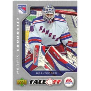 Henrik Lundqvist 2007-08 Upper Deck Victory EA Sports Face-Off #FO2