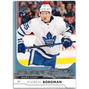 Andreas Borgman 2017-18 Upper Deck #229 Young Guns RC