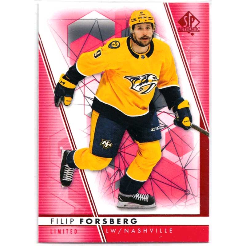 Filip Forsberg 2022-23 SP Authentic Limited Red #80
