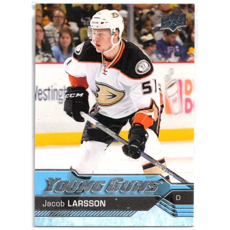 Jacob Larsson 2016-17 Upper Deck #495 YG RC