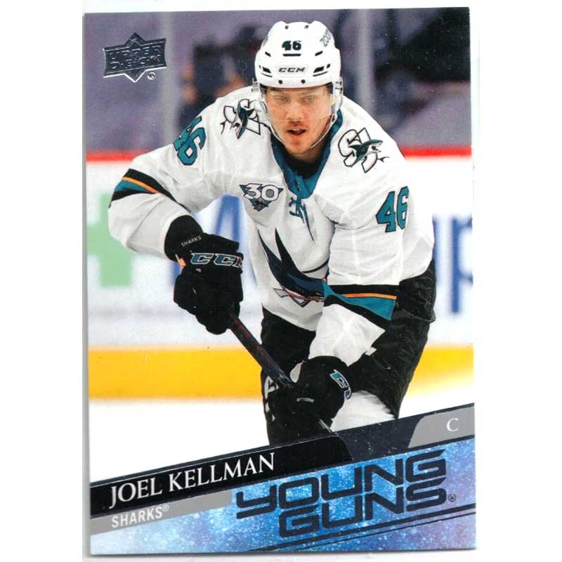 Joel Kellman 2020-21 Upper Deck #498 YG RC