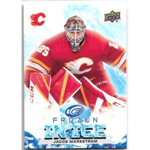 Jacob Markström 2021-22 Upper Deck Ice Frozen In Ice #FI15 (Öppen och tom!)