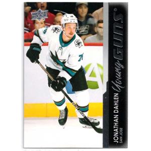 Jonathan Dahlen 2021-22 Upper Deck #473 YG RC