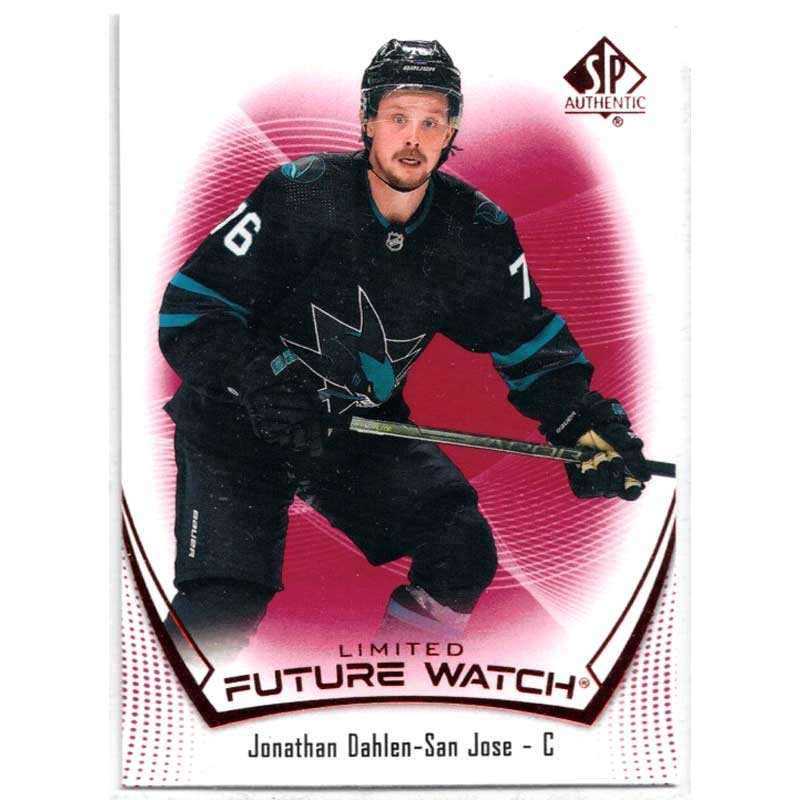 Jonathan Dahlen 2021-22 SP Authentic Limited Red #137 Future Watch