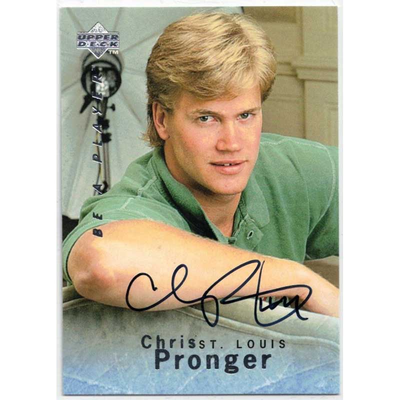 Chris Pronger 1995-96 Be A Player Autographs #S18