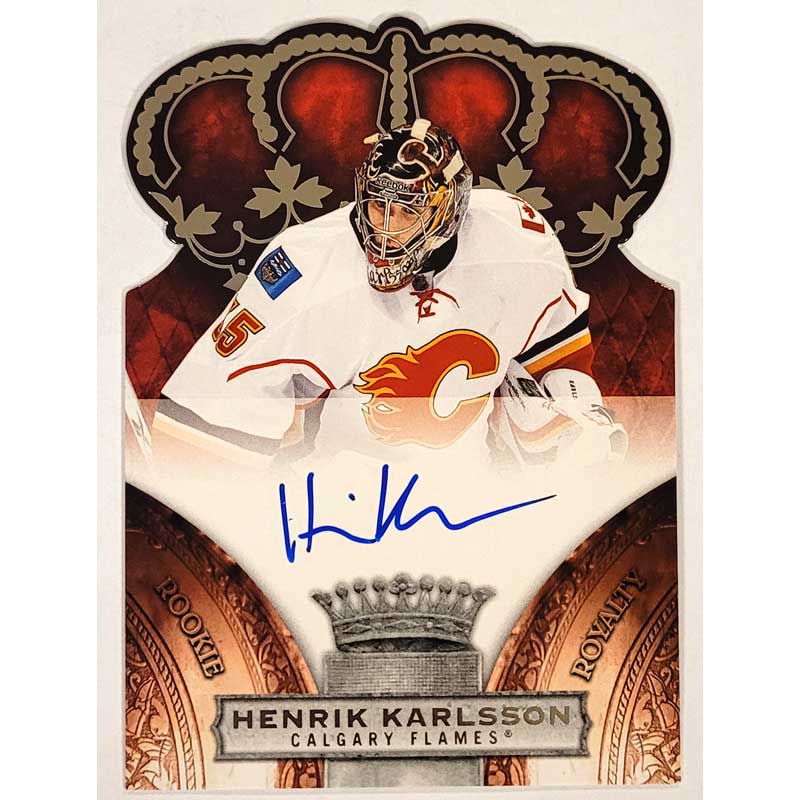 Henrik Karlsson 2010-11 Crown Royale #156 Autograph RC