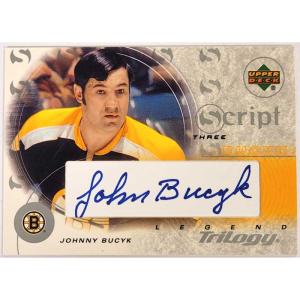 Johnny Bucyk 2003-04 Upper Deck Trilogy Scripts #S3JK