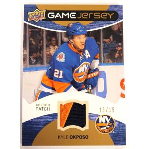 Kyle Okposo 2012-13 Upper Deck Game Jerseys Patches #GJKO /15