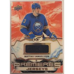 Mattias Samuelsson 2021-22 Upper Deck Ice Ice Premieres Jerseys #IPAMS