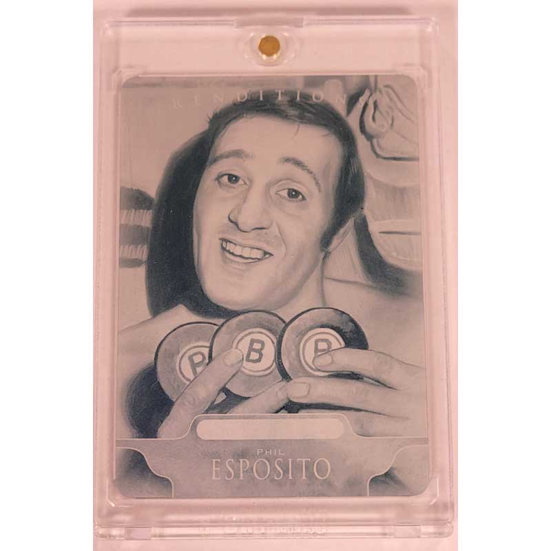 Phil Esposito 2011-12 Parkhurst Champions Printing Plates Cyan #154