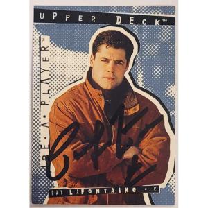 Pat LaFontaine 1994-95 Be A Player Autographs #63