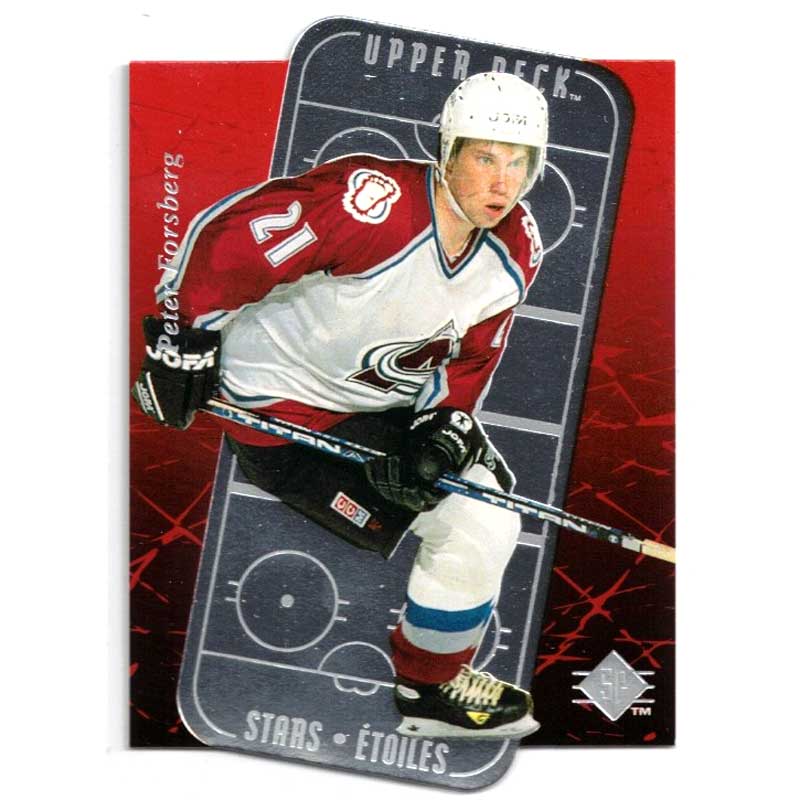 Peter Forsberg 1995-96 SP Stars Etoiles #E10