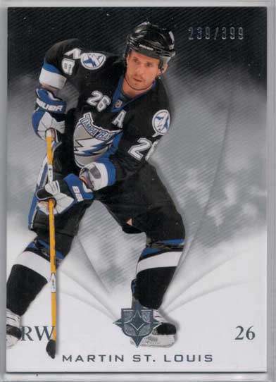 Martin St. Louis 2010-11 Ultimate Collection #52 /399