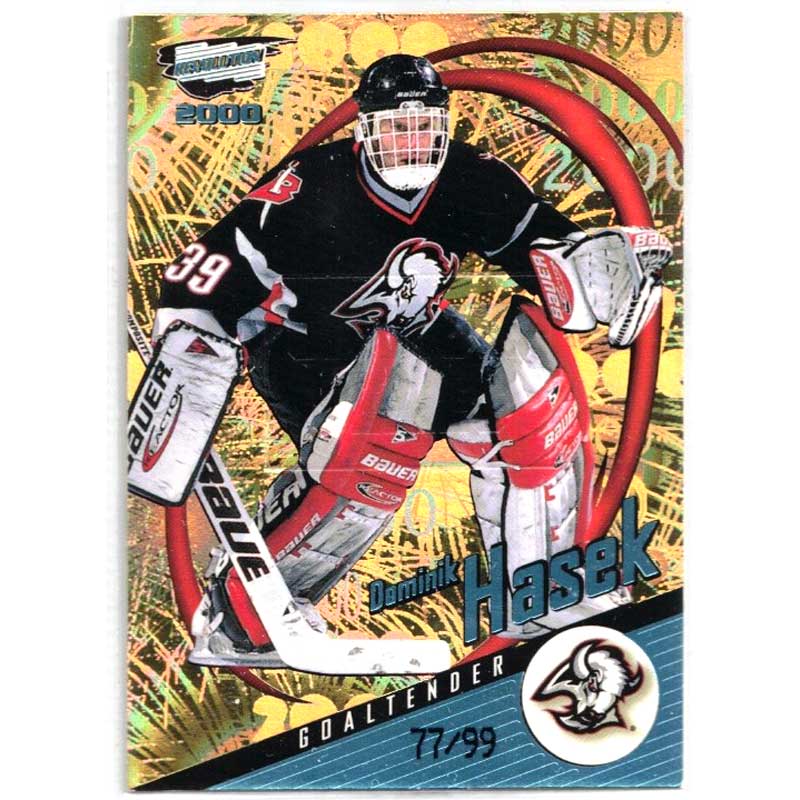 Dominik Hasek 1999-00 Revolution Shadow Series #18 /99