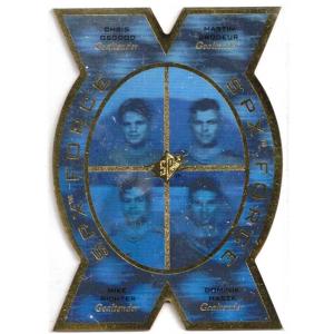 Chris Osgood/Dominik Hasek/Martin Brodeur/Mike Richter 1996-97 SP SPx Force #3