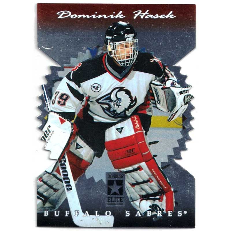 Dominik Hasek 1996-97 Donruss Elite Die Cut Stars #37
