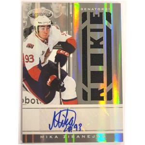 Mika Zibanejad 2011-12 Certified #223 Jersey Autograph RC 485/499