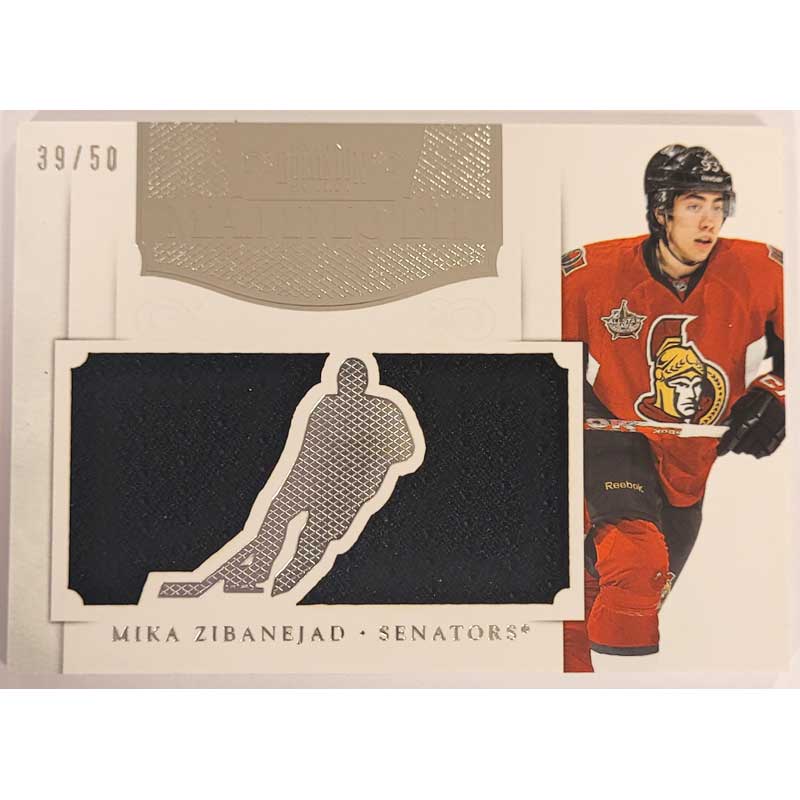 Mika Zibanejad 2011-12 Dominion Mammoth Jerseys #34 /50