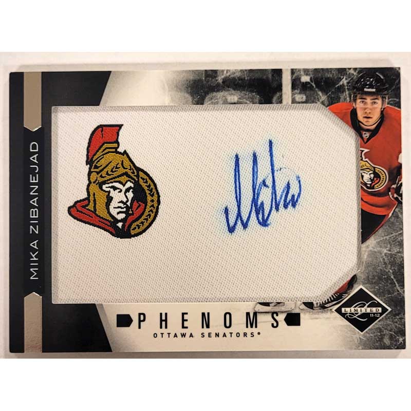 Mika Zibanejad 2011-12 Limited #221 Autograph /299 RC