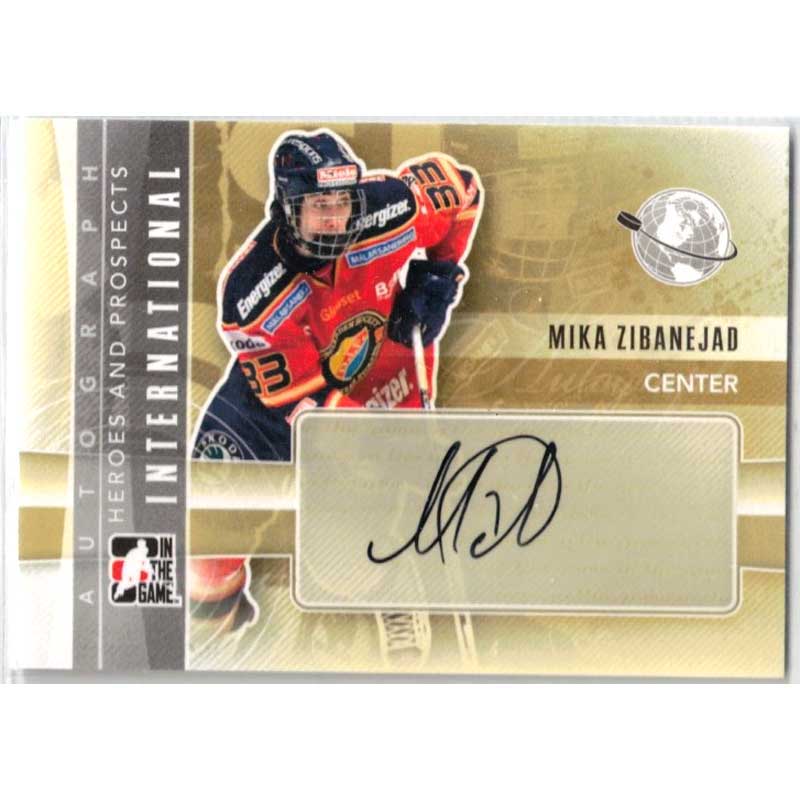 Mika Zibanejad 2011-12 ITG Heroes and Prospects Autographs #AMZ SP