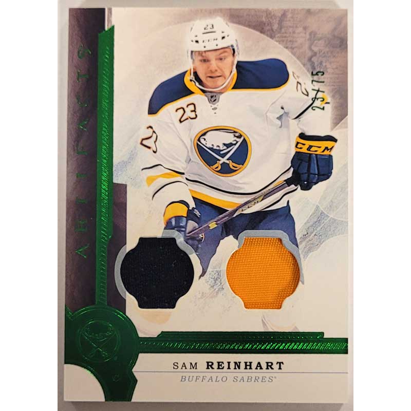 Sam Reinhart 2016-17 Artifacts Materials Emerald #3 /75