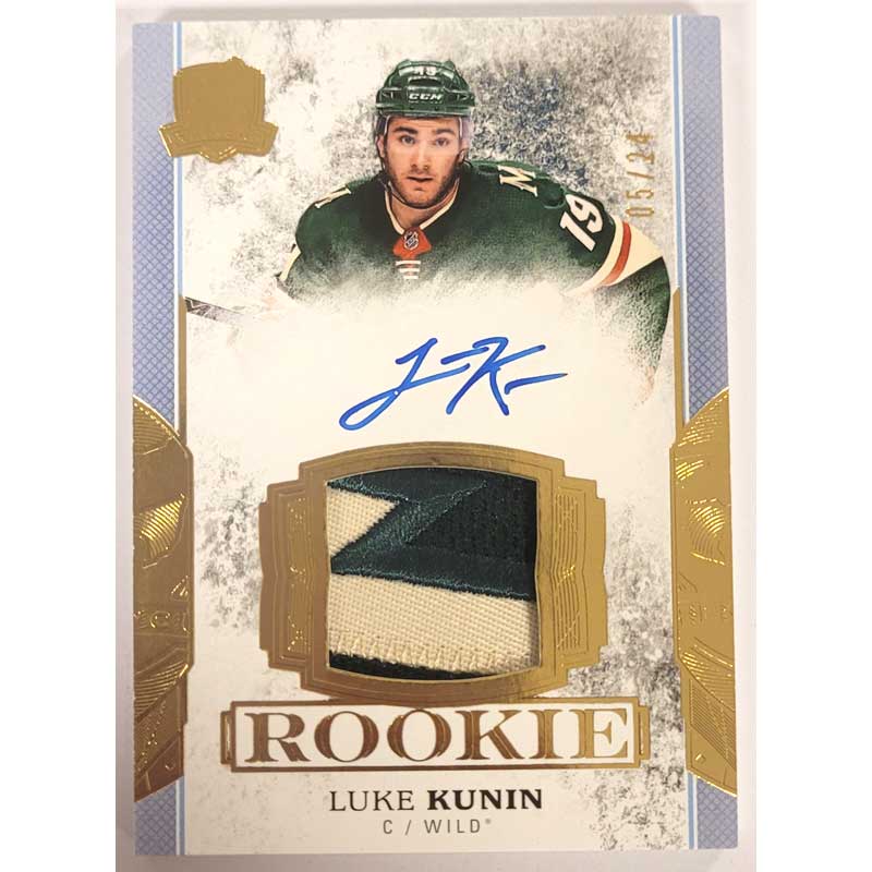 Luke Kunin 2017-18 The Cup #166 Patch Autograph /249 RC