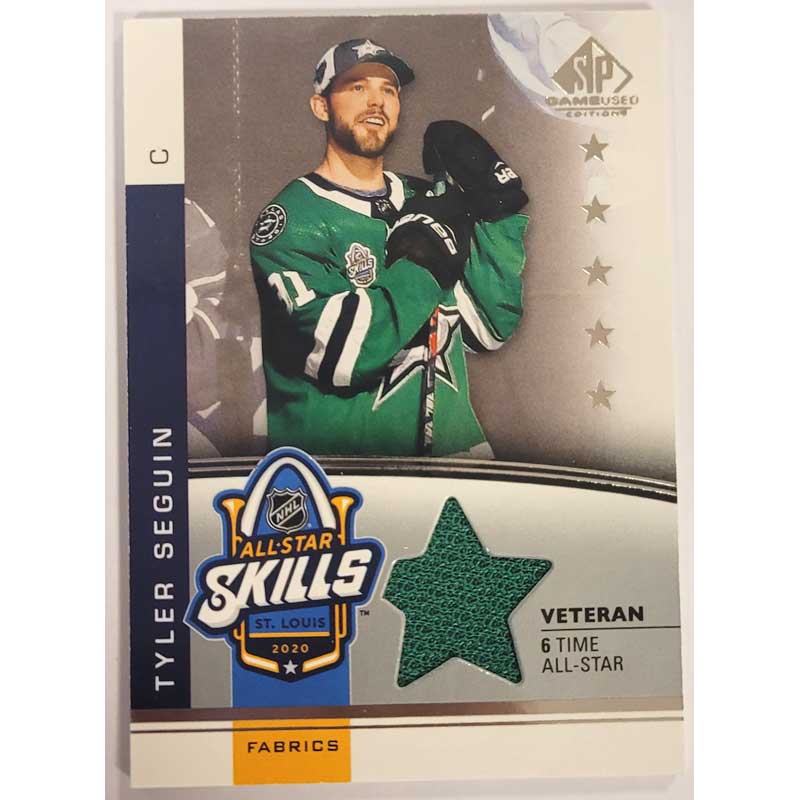 Tyler Seguin 2020-21 SP Game Used '20 NHL All Star Skills Fabrics #ASVTS