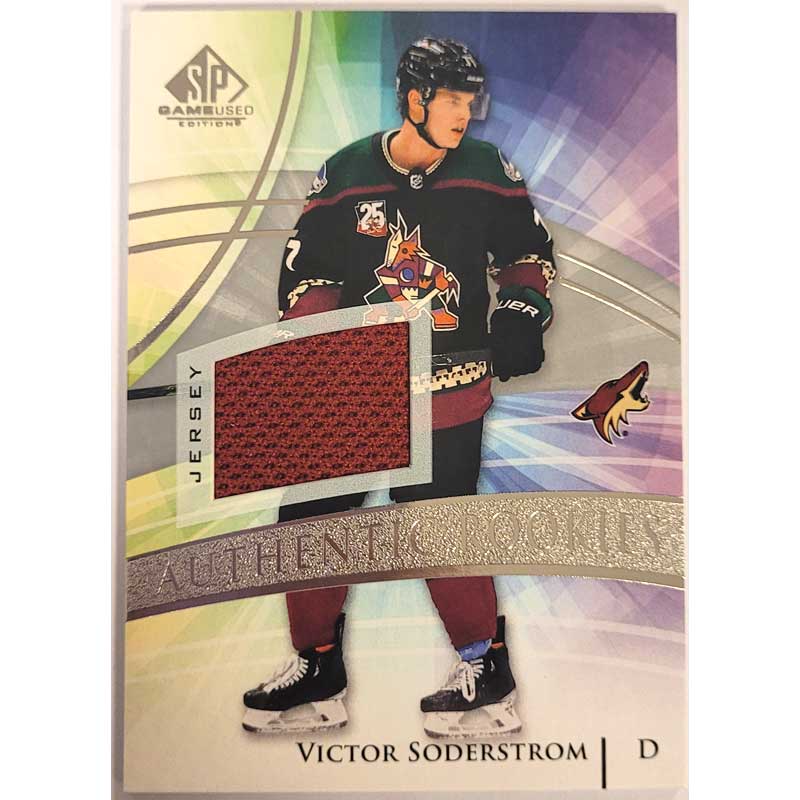 Victor Soderström 2020-21 SP Game Used Silver #178 Jersey