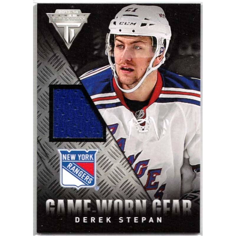 Derek Stepan 2013-14 Panini Titanium Game Worn Gear #GGDST