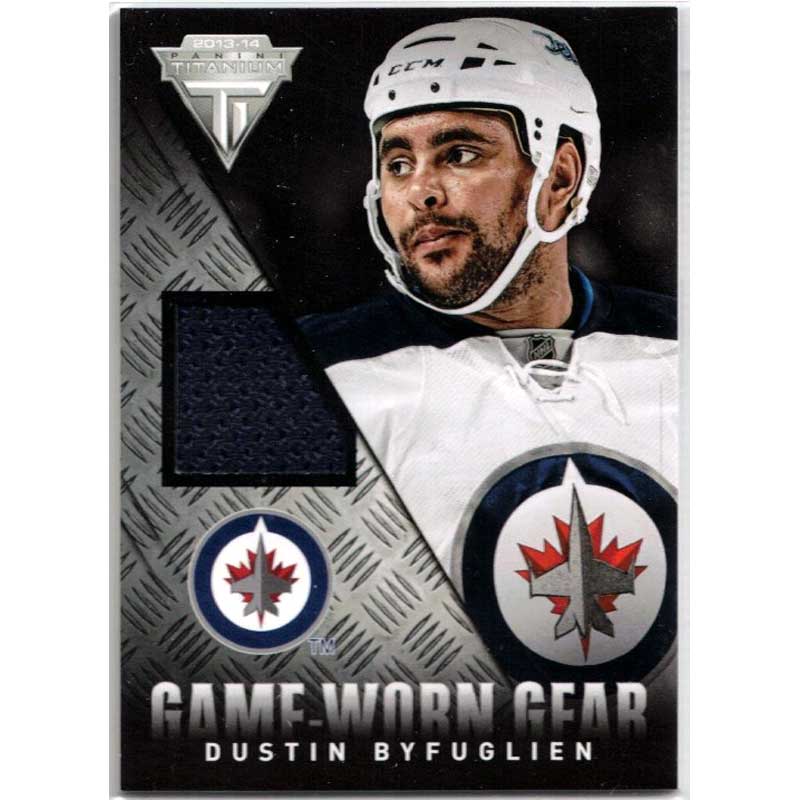 Dustin Byfuglien 2013-14 Panini Titanium Game Worn Gear #GGDBY