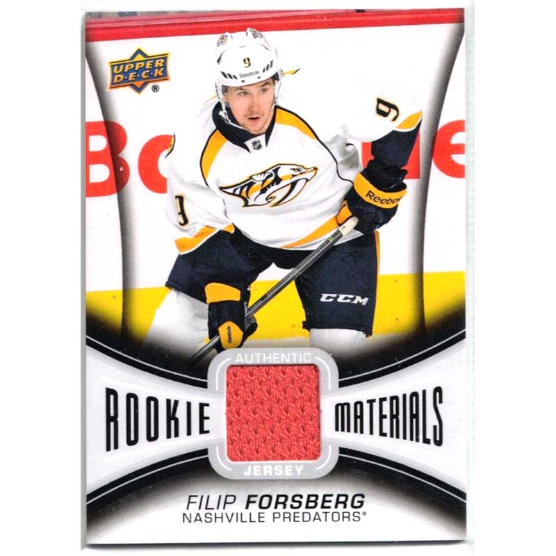 Filip Forsberg 2013-14 Upper Deck Rookie Materials #RMFF