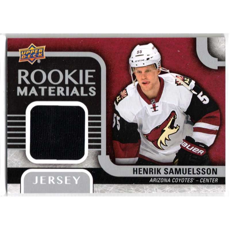 Henrik Samuelsson 2015-16 Upper Deck Rookie Materials #RMHS