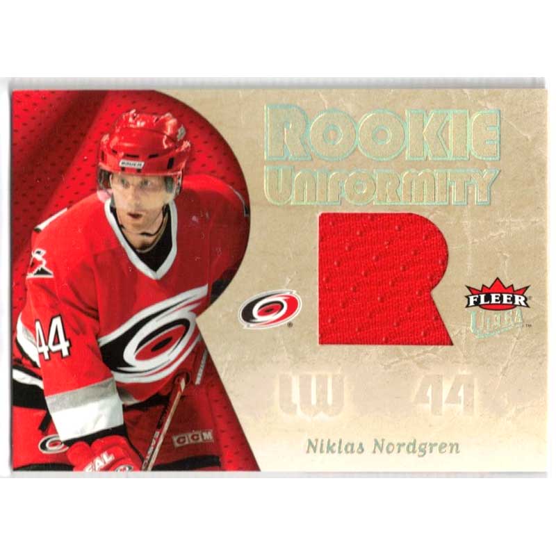 Niklas Nordgren 2005-06 Ultra Rookie Uniformity Jerseys #RUNN