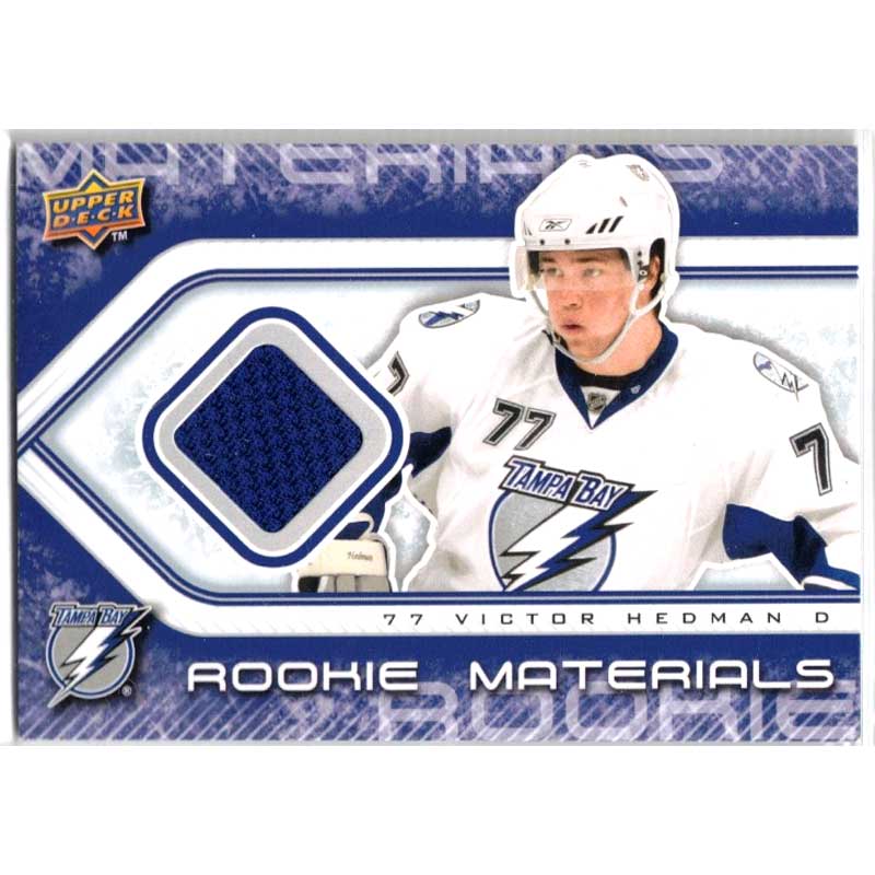 Victor Hedman 2009-10 Upper Deck Rookie Materials #RMVH