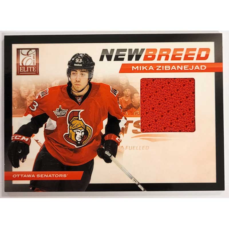 Mika Zibanejad 2011-12 Elite New Breed Materials #16 (Red)