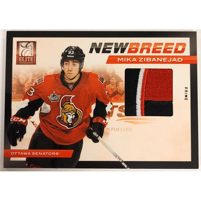 Mika Zibanejad 2011-12 Elite New Breed Materials Prime #16 05/25