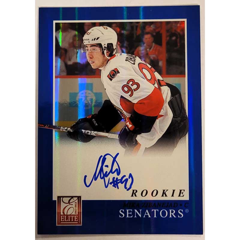 Mika Zibanejad 2011-12 Elite Rookie Autographs #264 SP