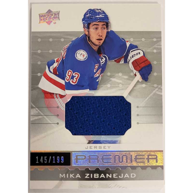 Mika Zibanejad 2016-17 Upper Deck Premier Jerseys #3 /199