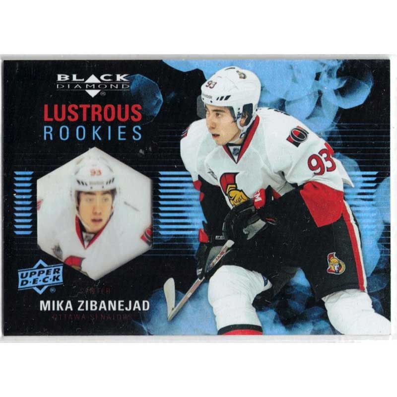 Mika Zibanejad 2011-12 Black Diamond Lustrous Rookies #LR12