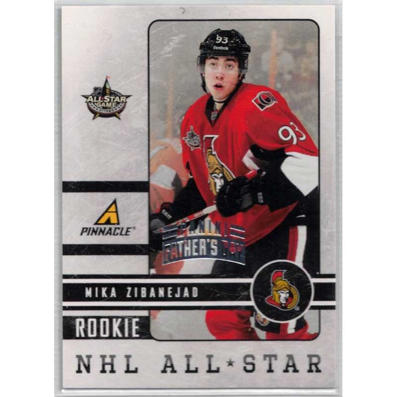 Mika Zibanejad 2011-12 Pinnacle All Star Game Father's Day #8 3/5