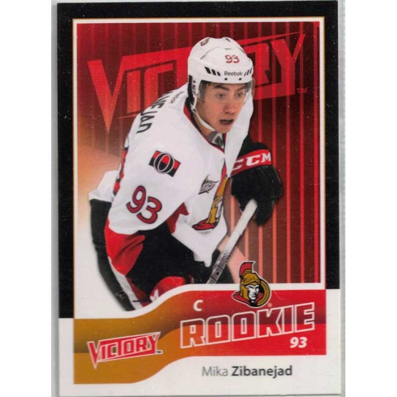 Mika Zibanejad 2011-12 Upper Deck Victory Black #302