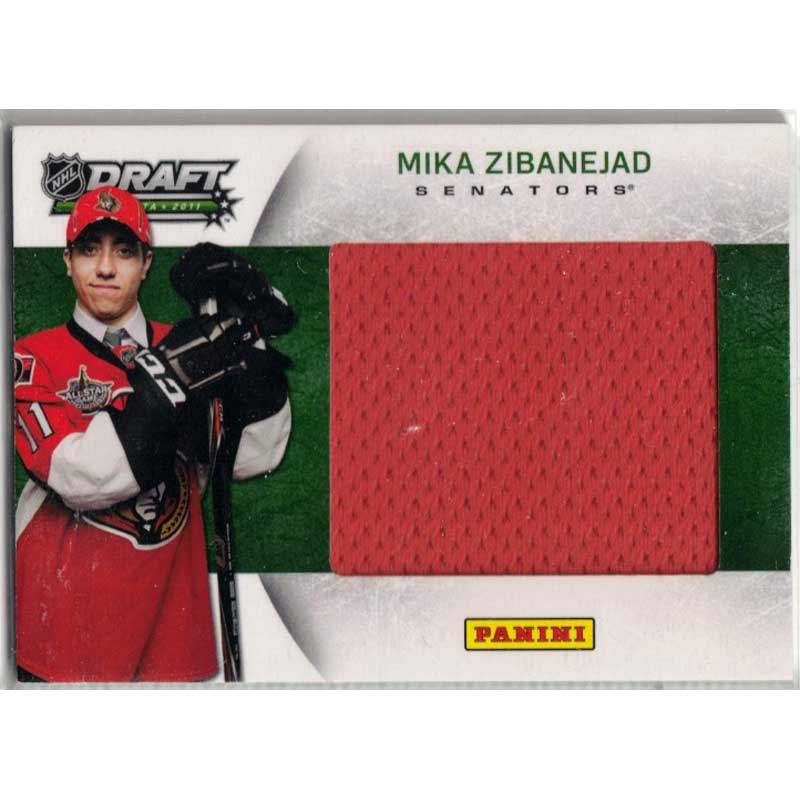 Mika Zibanejad 2011-12 Pinnacle All Star Game Draft Jerseys #MZ