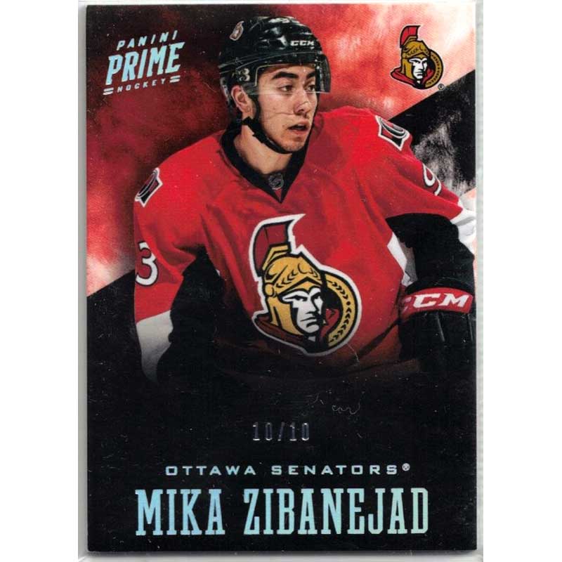 Mika Zibanejad 2012-13 Panini Prime Holosilver #100 10/10