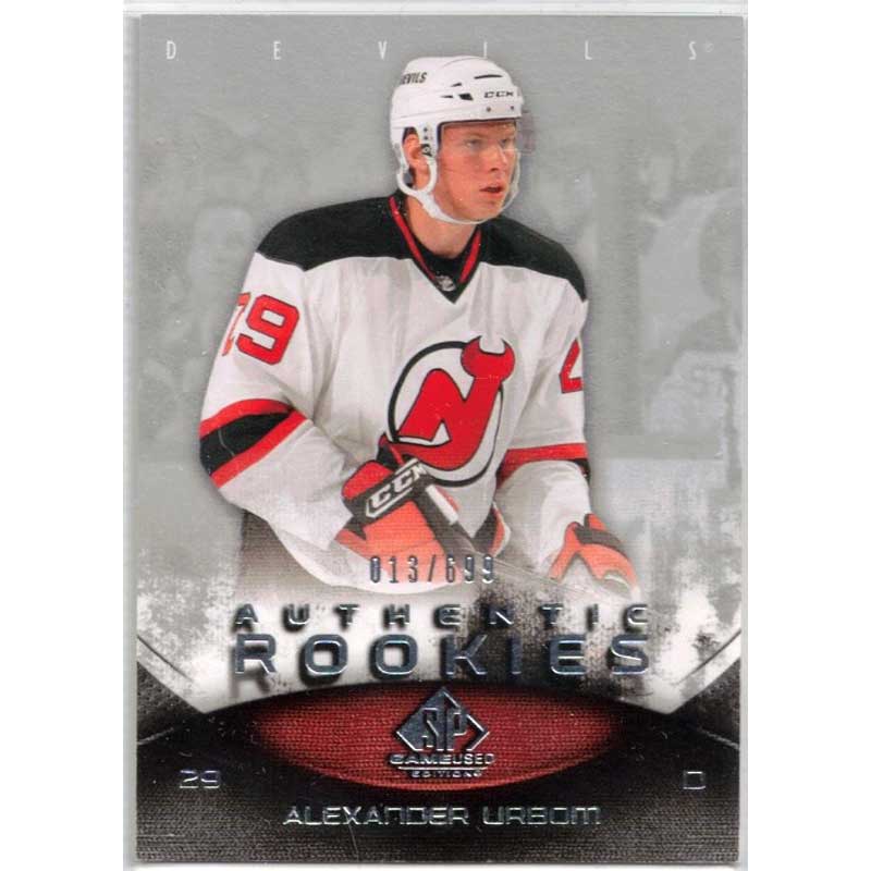 Alexander Urbom 2010-11 SP Game Used #123 RC /699