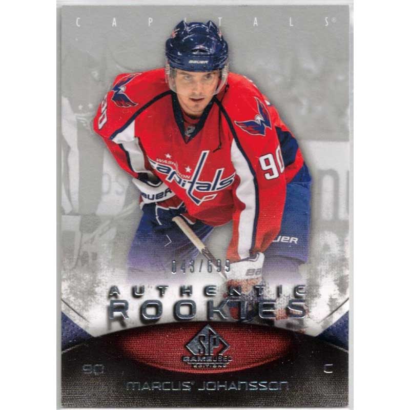 Marcus Johansson 2010-11 SP Game Used #141 RC /699